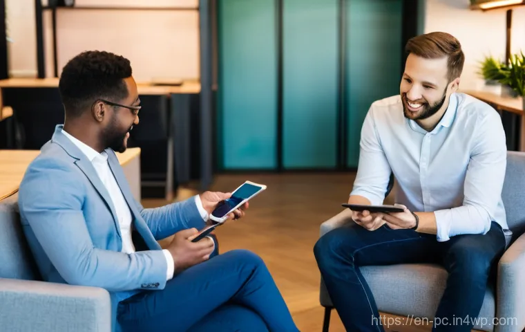 코워킹 스페이스의 네트워크 효과 활용법 - A dynamic and inviting coworking space bathed in warm, natural light. Diverse professionals, casuall...