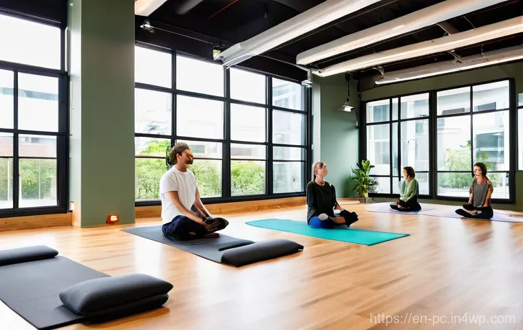 코워킹 스페이스의 미래 전망 - **Prompt 2: Future-Forward Tech Collaboration Space**
    "An advanced, sleek coworking environment ...